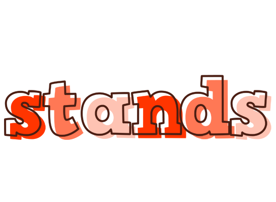 Stands paint logo