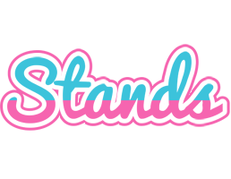 Stands woman logo