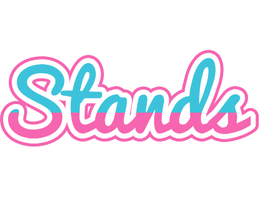 Stands woman logo