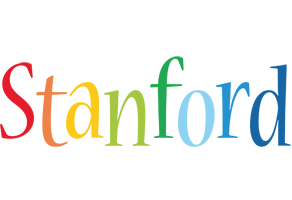 Stanford birthday logo