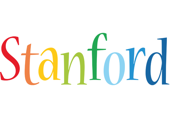 Stanford birthday logo
