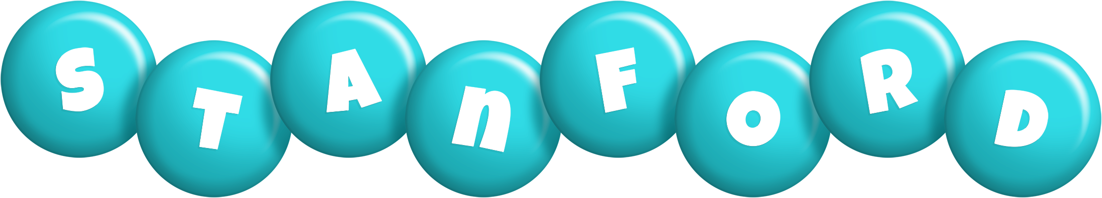 Stanford candy-azur logo