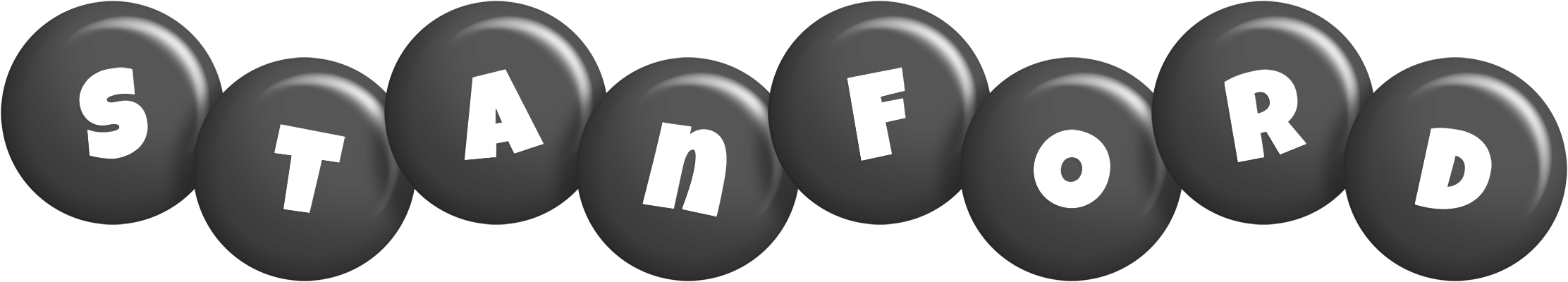 Stanford candy-black logo