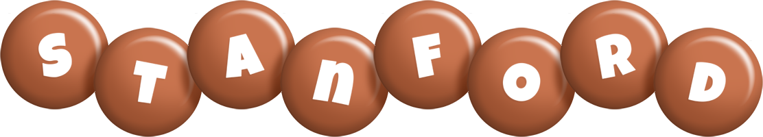 Stanford candy-brown logo