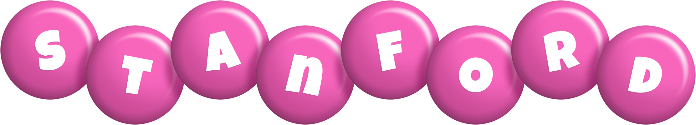 Stanford candy-pink logo