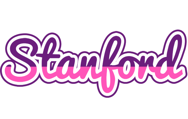 Stanford cheerful logo