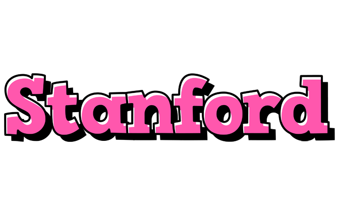 Stanford girlish logo