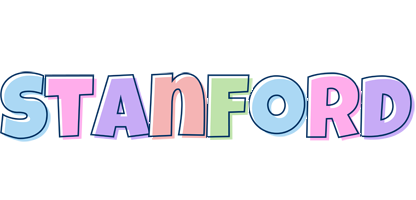 Stanford pastel logo