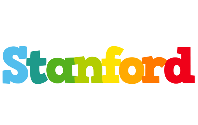 Stanford rainbows logo