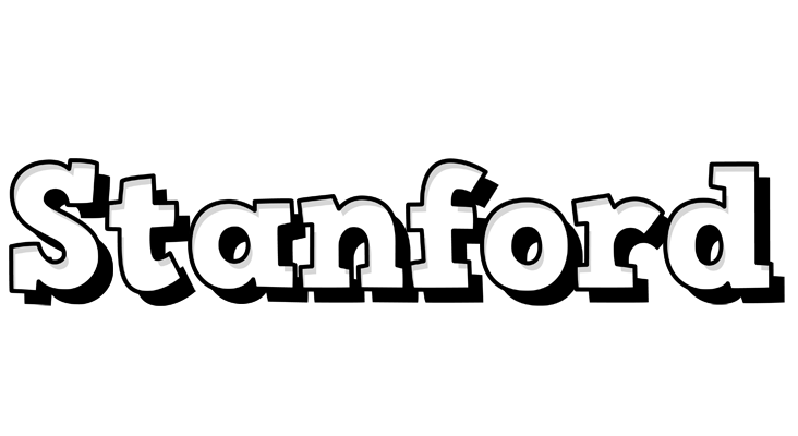 Stanford snowing logo