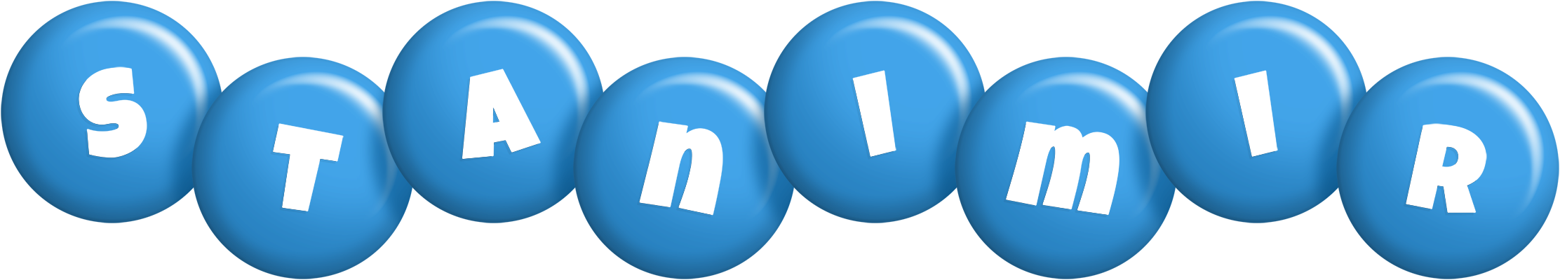 Stanimir candy-blue logo