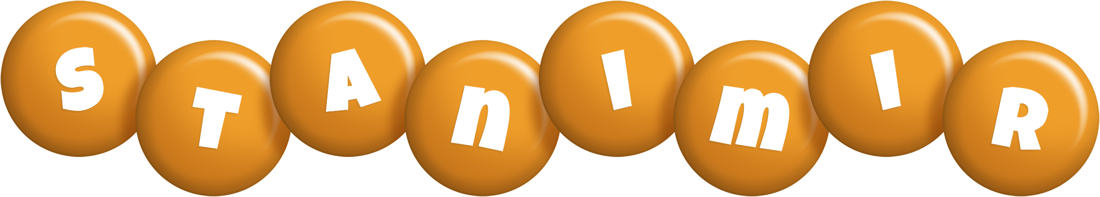Stanimir candy-orange logo
