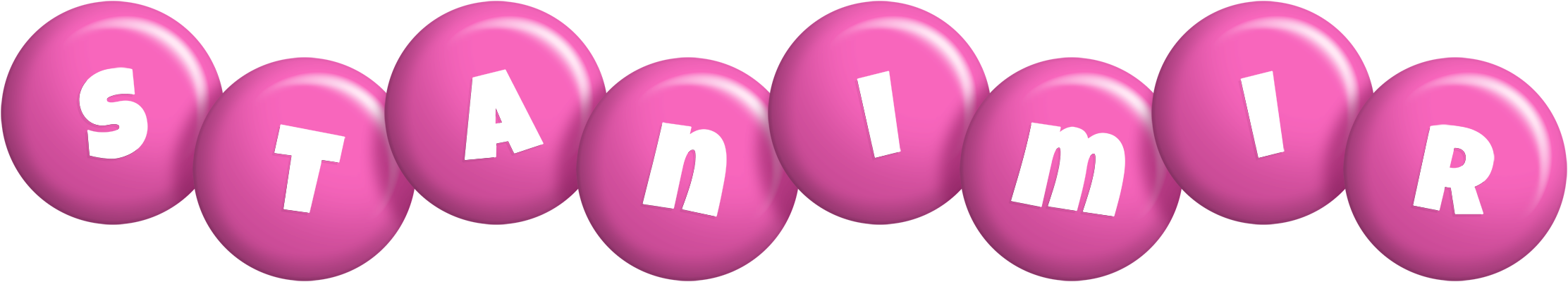 Stanimir candy-pink logo