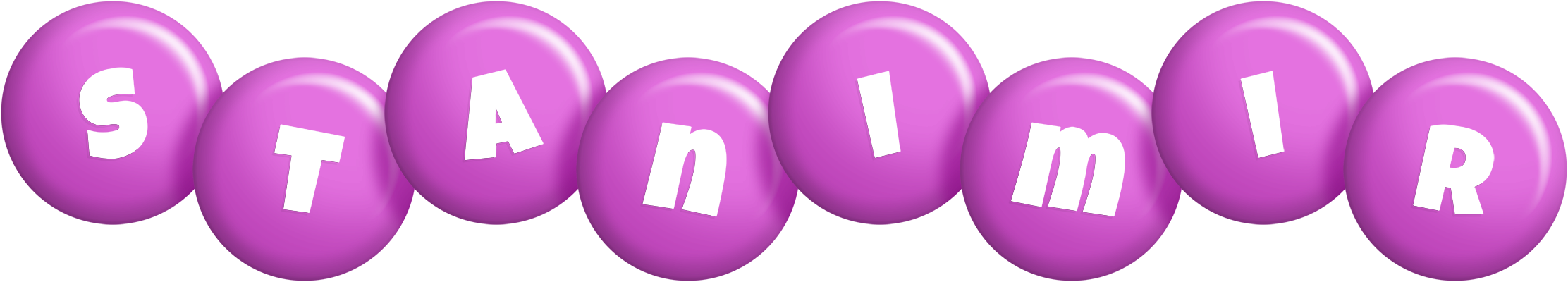 Stanimir candy-purple logo