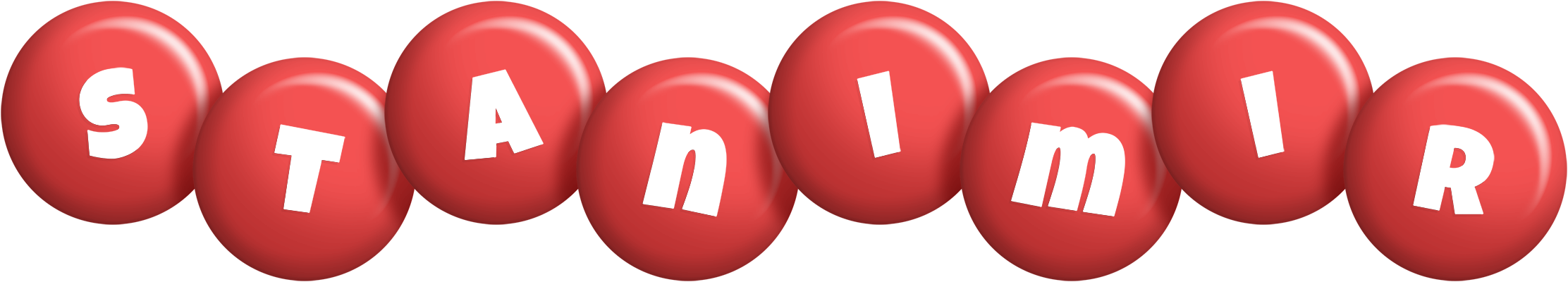 Stanimir candy-red logo