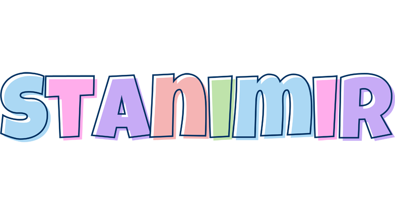 Stanimir pastel logo
