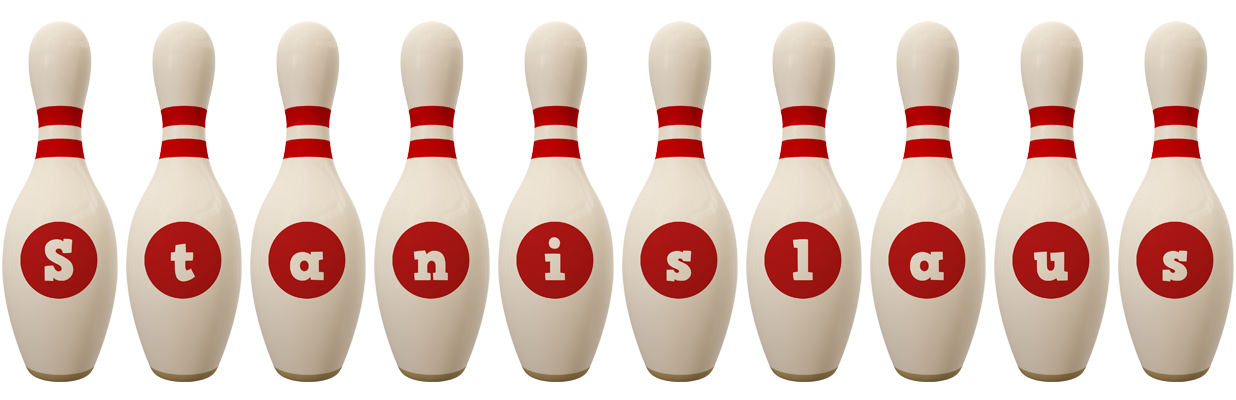Stanislaus bowling-pin logo