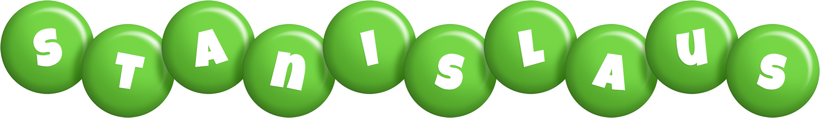 Stanislaus candy-green logo