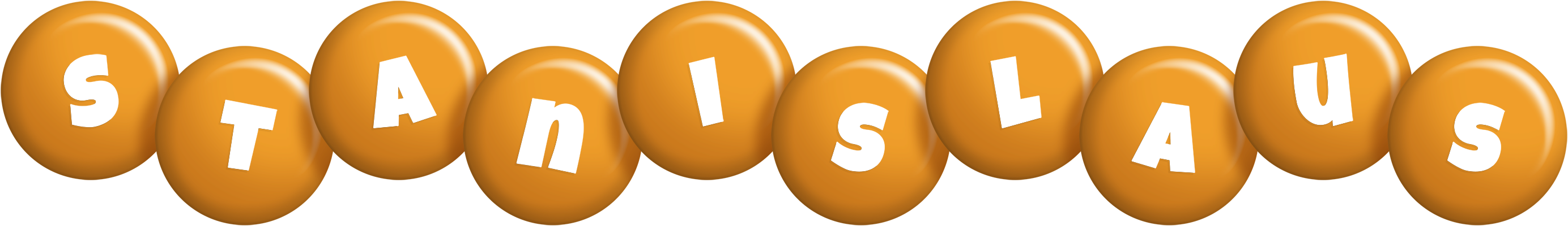 Stanislaus candy-orange logo