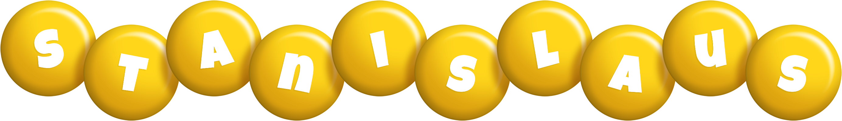 Stanislaus candy-yellow logo