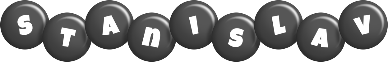 Stanislav candy-black logo