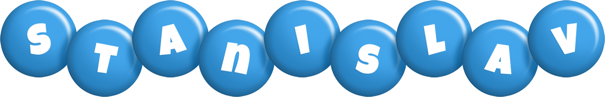 Stanislav candy-blue logo
