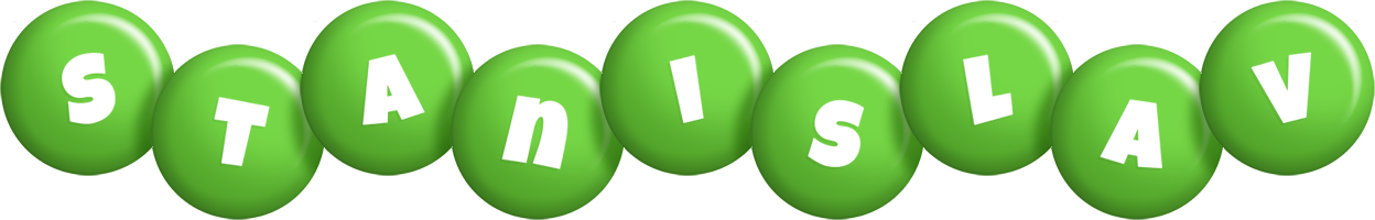 Stanislav candy-green logo