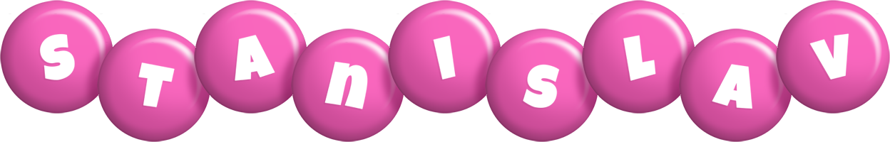 Stanislav candy-pink logo