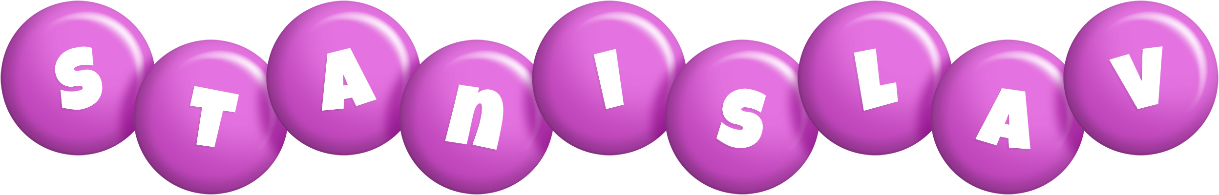 Stanislav candy-purple logo
