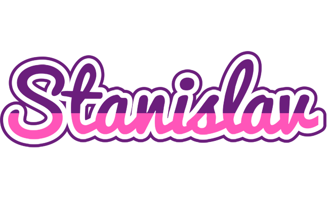 Stanislav cheerful logo
