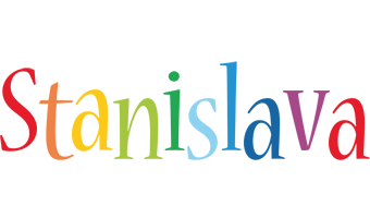 Stanislava birthday logo