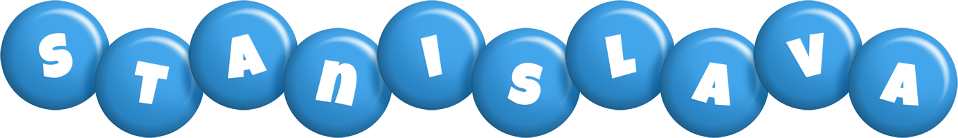 Stanislava candy-blue logo