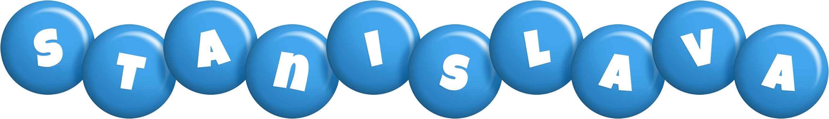 Stanislava candy-blue logo