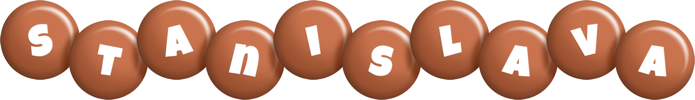 Stanislava candy-brown logo