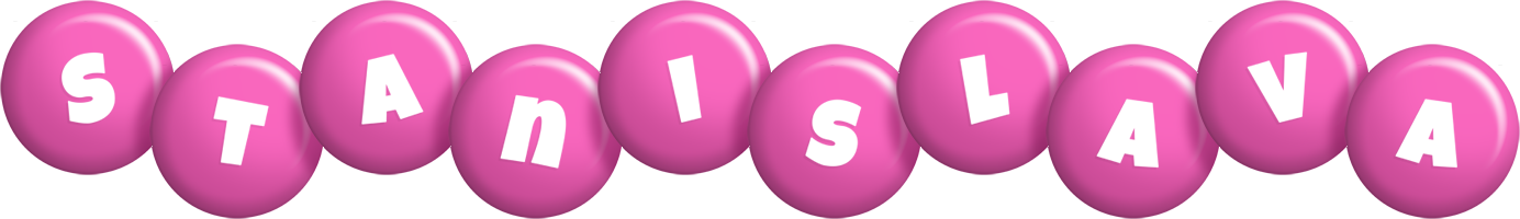 Stanislava candy-pink logo