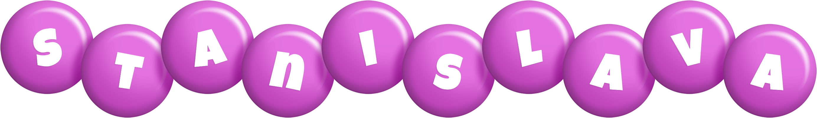Stanislava candy-purple logo
