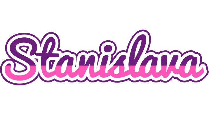 Stanislava cheerful logo