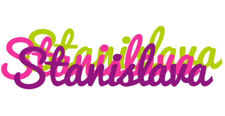 Stanislava flowers logo