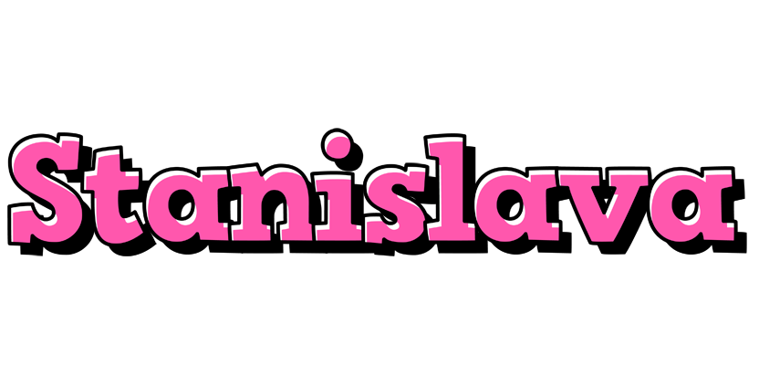 Stanislava girlish logo