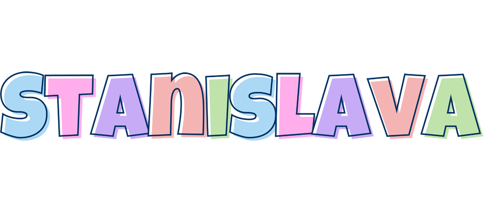 Stanislava pastel logo