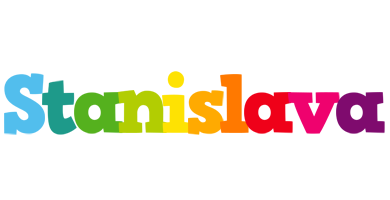 Stanislava rainbows logo