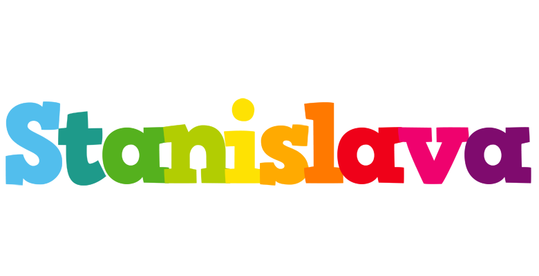 Stanislava rainbows logo