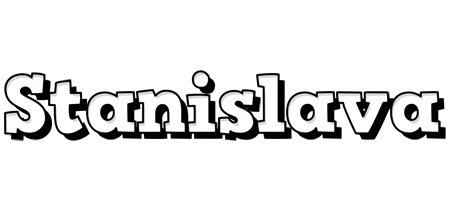 Stanislava snowing logo