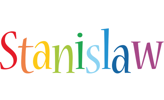 Stanislaw birthday logo