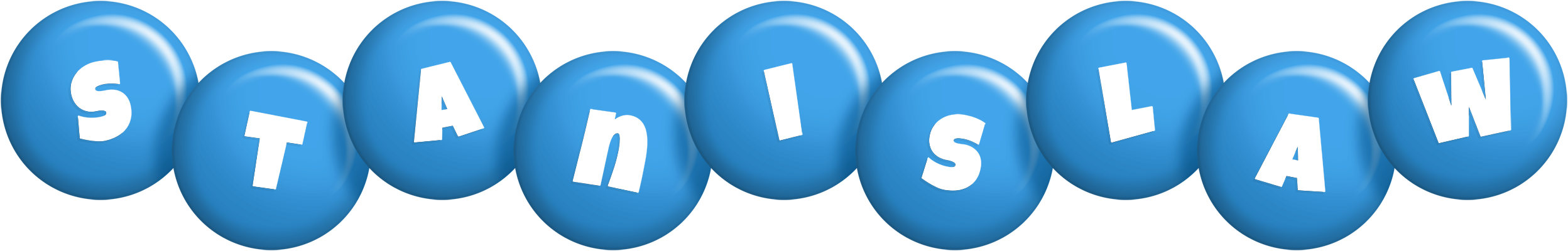 Stanislaw candy-blue logo