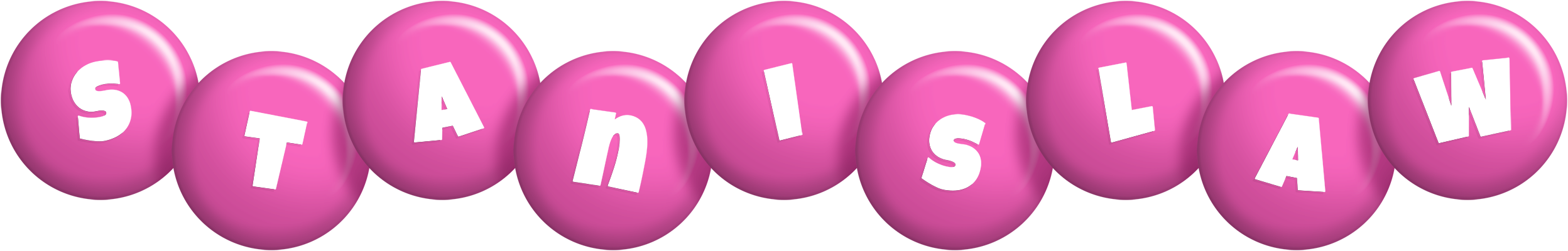 Stanislaw candy-pink logo