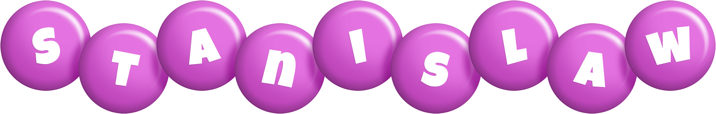 Stanislaw candy-purple logo