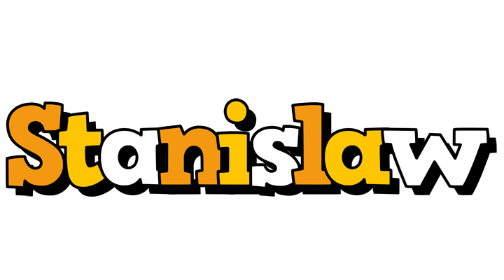 Stanislaw cartoon logo
