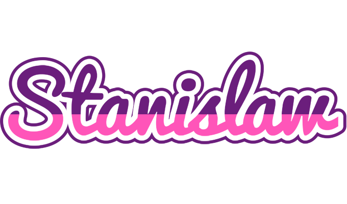 Stanislaw cheerful logo