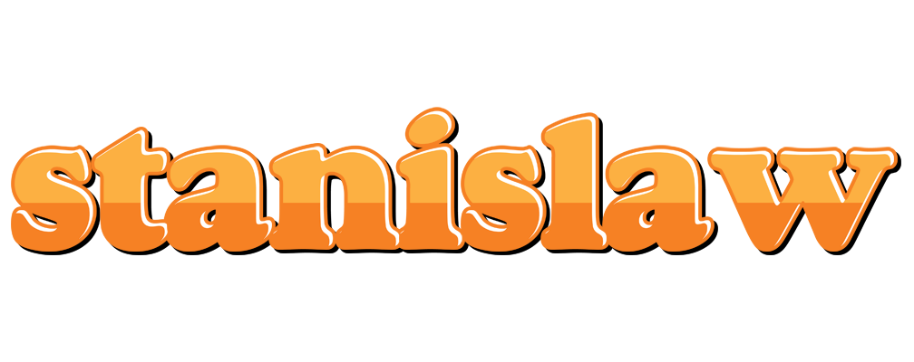 Stanislaw orange logo